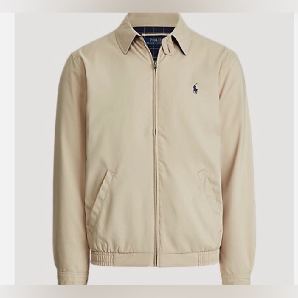 Ralph Lauren Men's bi- swing khaki jacket